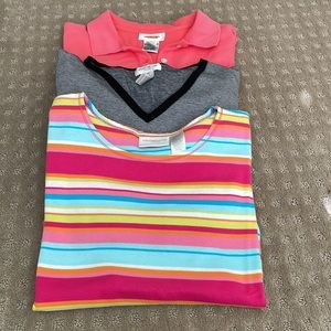 Bundle of 3 great tops. All could fit medium or large